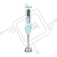 Блендер погружной Blackton Bt HB1030SS Mint blue. блендер + миксер, Мощность 1100 Вт, Режим ТУРБО