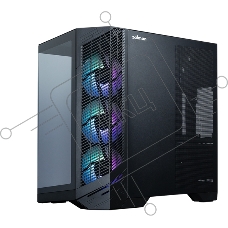Корпус ZALMAN D50, ATX, BLACK, WINDOW, 2x3.5