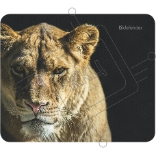 Коврик для мыши Defender Wild Animals и, 220x180x2 мм, 8 видов