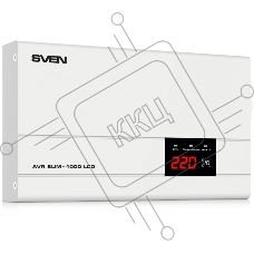 Стабилизатор напряжения SVEN AVR SLIM-1000 LCD