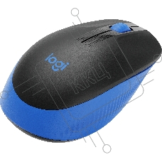 Мышь беспроводная Logitech M190 синий, 1000 dpi, радиоканал, USB, кнопки - 3