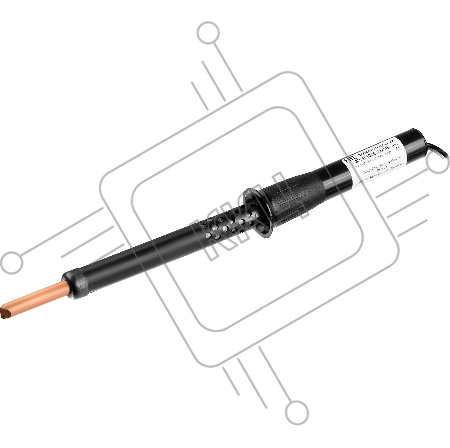 Электропаяльник с пластиковой рукояткой, 100Вт