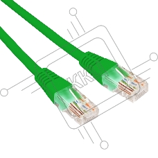 Патч-корд U/UTP Rexant категория 6, RJ45-RJ45, неэкранированный, 26AWG, LSZH, зеленый, 1.5 м