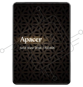 Накопитель SSD Apacer 960Gb Panther AS340X, [AP960GAS340XC-1], 960 ГБ, 2.5