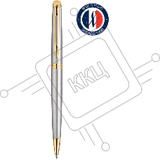 Ручка шариковая Waterman Hemisphere (CWS0920370) Steel GT M син. черн. подар.кор.