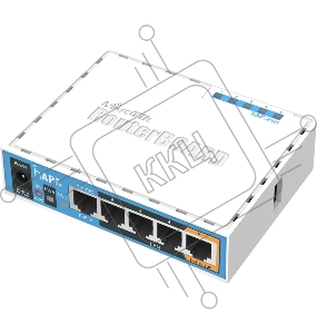 Роутер MikroTik RB952Ui-5ac2nD 2.4+5 ГГц, 802.11a/b/g/n/ac, MIMO 2x2, 5x Ethernet