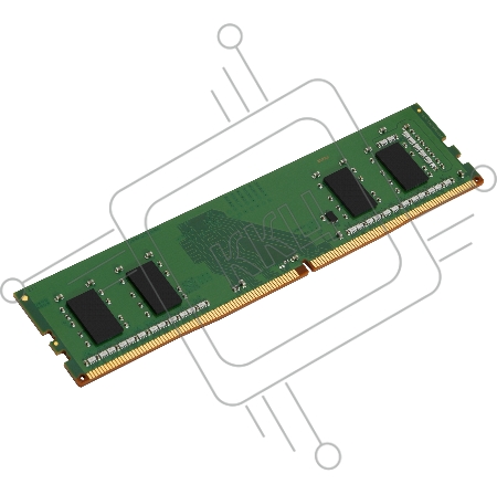 Память Kingston 4Gb DDR4 2666MHz KVR26N19S6/4 CL19 288-pin 1.2В single rank