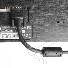Кабель Greenconnect SVGA 7.0м черный, позолоченные контакты, ферритовые кольца, OD8.0mm. 15M / 15M Premium GCR-VM2VM2-7.0m, 28/28 AWG, двойной экран