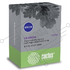Картридж матричный Cactus CS-ERC28 фиолетовый 12.7мм, 3.1м, 2 000 000 знаков для Epson ERC28/M2000