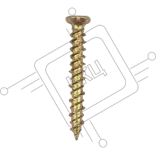 Шуруп по бетону KRANZ 7.5х52, короб (1 400 шт)