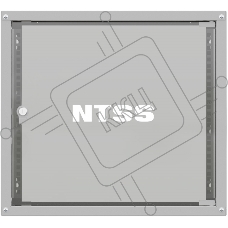 Шкаф коммутационный NTSS Lime (NTSS-WL15U5560GS) настенный 15U 550x600мм пер.дв.стекл несъемн.бок.пан. 30кг серый 110град. IP20 сталь