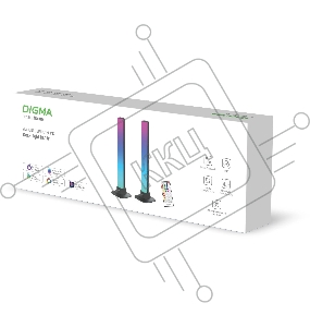 Умный светильник Digma DeskLight DL101 настольный или подвесной черный (DL101)