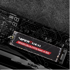 Накопитель SSD Patriot Viper VP4300 Lite, 2Tb, PCIe 4.0 x4, M.2 2280, NVMe, R/W 7400/6400, с радиатором
