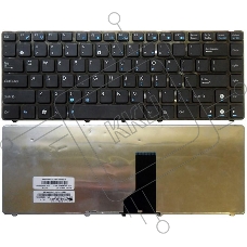 Клавиатура для ноутбука Asus UL30 K42 K43 X42 U41 черная с рамкой