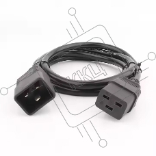 Шнур сетевой Rexant IEC 320 C19 – IEC 320 C20 3x1,5мм², длина 1,8м