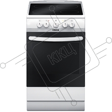 Электрическая плита Hansa FCCW53040 85х50х60, стеклокерамика, электрическая, белая