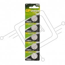 Батарея GP Lithium CR2016 (5шт)