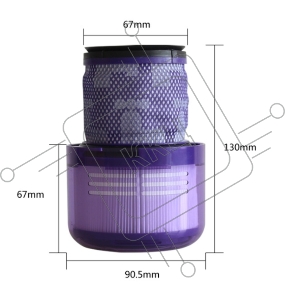 Фильтр для пылесосов Dyson V11; SV14