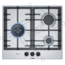 Газовая варочная поверхность Bosch PCC6A5B90 нержавеющая сталь