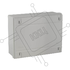 Коробка распр. ОП 240х190х90 (гладкие стенки) IP55 ДКС 54210