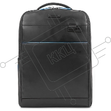 Рюкзак мужской Piquadro Blue Square Revamp CA4818B2V/N черный кожа