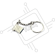 Флешка USB Dr. Memory mini 16Гб, USB 3.0, серебристый