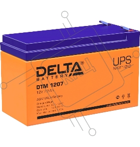 Батарея Delta DTM 1207 (12V, 7.2Ah)
