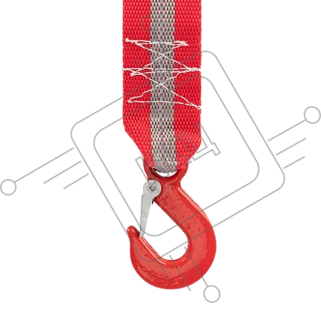 Трос буксировочный REXANT со светоотражающей лентой, 5 т, 4 м, с двумя крюками, в чехле