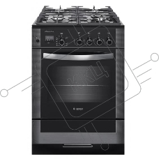 Плита газовая Gefest ПГ 6500-04 0244 черный, конфорок 4 шт, духовка 52 л, 60 см x 85 см x 60 см