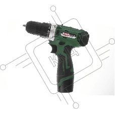 Дрель-шуруповерт Hammer ACD12/2CS, Аккумуляторная, 12В, 2 АКБ, Кейс