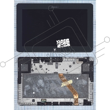 Модуль (матрица + тачскрин) для Samsung ATIV Tab GT-P8510 черный с рамкой