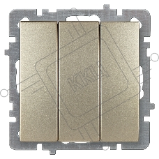 Nilson Механизм выкл. 3-кл. СУ, ТУРАН-АЛЕГРА-ТОР, metallic, золото (24150466)