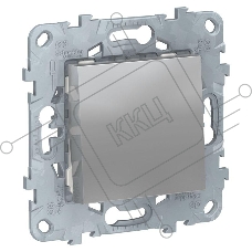 Переключатель 1-кл. UNICA NEW (сх.6) 10AX 250В алюм. SchE NU520330