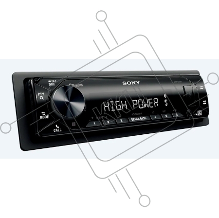 Автомагнитола Sony DSX-GS80 1DIN 4x100Вт