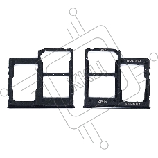 Лоток для SIM-карты Samsung Galaxy A40 (A405F) черный