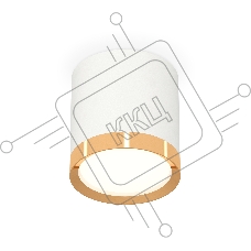 Светильник Ambrella Light XS8141004 SWH/PYG белый песок/золото желтое полированное GX53 (C8141, N8124)