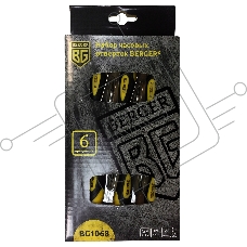 Набор отверток BERGER BG1068 часовых 6 предметов Набор отверток BERGER BG1068 часовых 6 предметов