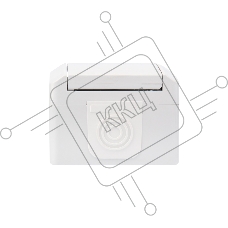 Розетка одноместная (керамика) INDUSTRIAL IP54 с заземлением, о/у, белая KRANZ