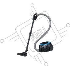 Пылесос Samsung VC18M31A0HU голубой, 380/1800 Вт, уборка сухая, пылесборник контейнер 2 л
