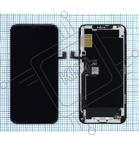 Дисплей для Apple iPhone 11 Pro Max в сборе с тачскрином (Tianma TFT) черный
