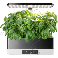 Гидропонная установка Cactus Garden 3л 24Вт черный (CS-LEDPOT-06)