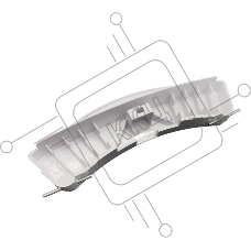 Ручка люка для стиральной машины Samsung DC64-00561A, SU3800, DHL001SA с креплением