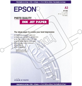 Фотобумага Epson C13S041068 A3/102г/м2/100л матовая для струйной печати