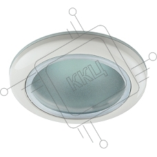 Настольные светильники ЭРА WR1 WH Светильник влагозащищенный MR16,12V/220V, 50W белый