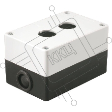 Корпус КП102 Iek BKP10-2-K01 для кнопок 2места белый