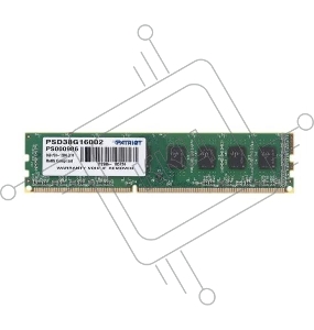 Память Patriot Memory 8GB DDR3 1600MHz (PC3-12800) PSD38G16002 CL11 DIMM 240-pin 1.5В