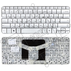 Клавиатура для ноутбука HP Mini 311 Pavilion DM1 DM1-1000 DM1-1100 DM1-2000 серебристая