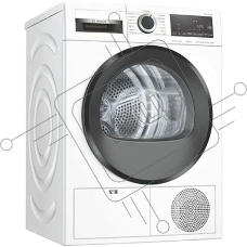 Сушильная машина Bosch WQG241AKPL белый/черный, 9 кг, сушка - тепловой насос, программ - 14, 59.8 x 84.2 x 61.3 см