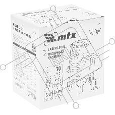 Лазерный уровень MTX MXL RED, 30 м, красный луч, акк. Li 2400 mAh, сумка, резьба 5/8