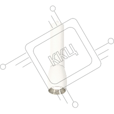 Светильник Ambrella Light XP1122020 SWH/PSL белый песок/серебро полированное MR16 GU5.3 (A2301, C6355, A2060, C1122, N7032)